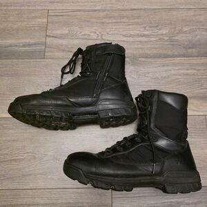 Bates Tactical Black Leather Military Boots
